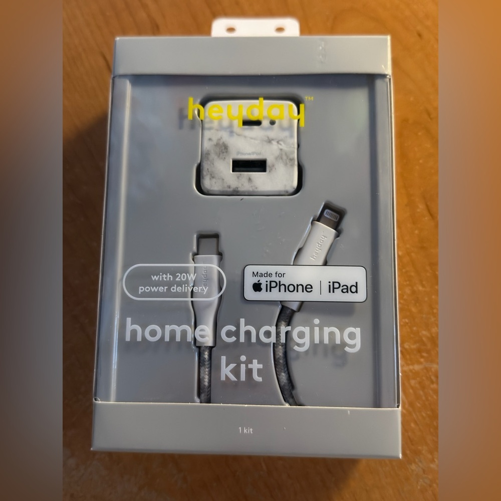 Heyday Gray Charging Cable